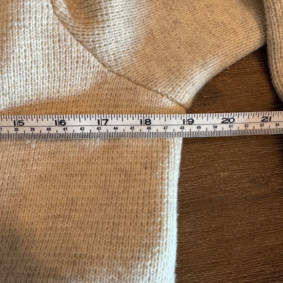 ✨ Gap Lambswool Asymmetrical Zip Cardigan - Cozy Sherpa Collar - XS - Picture 13 of 16